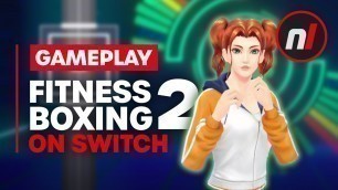 'Fitness Boxing 2 Nintendo Switch Gameplay'