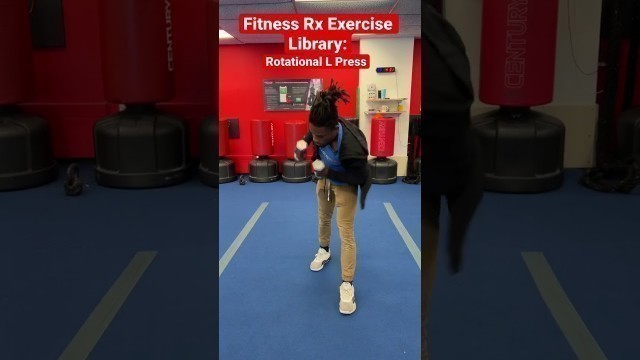 'Fitness Rx Exercise Library: Rotational L Press'