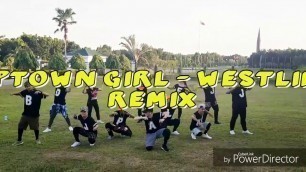 'Uptown Girl ( Remix ) by Westlife | Zumba | Pop | Dance Fitness | ARVIN'