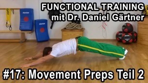 'Functional Training - #17 - Movement Preps Teil 2'