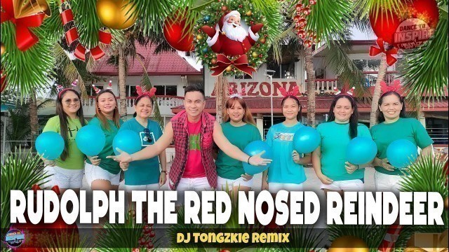 'RUDOLPH THE RED NOSED REINDEER ( Dj Jif Remix ) - Christmas Dance | Dance Fitness | Zumba l DTIC'