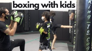 'Boxing Training for Kids at Konga Fitness'