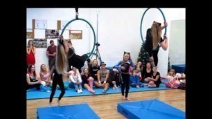 'Paradise Fitness Christmas Showcase - Teen Aerial Hoop Group'