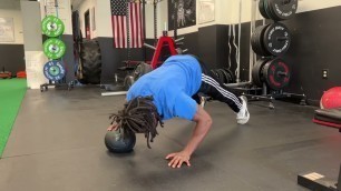 'Fitness Rx Exercise Library: How to do Uneven Push Ups'