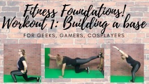 'Fitness Foundations Workout! 15 minute Intro to Basic workout!'