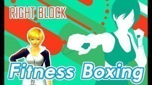 'Right Block - Basic Training Tutorial: Fitness Boxing | Nintendo Switch | Lin English'