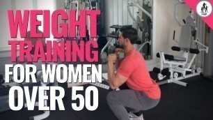 'Weight Training - Full Body Workout for Women over 50'