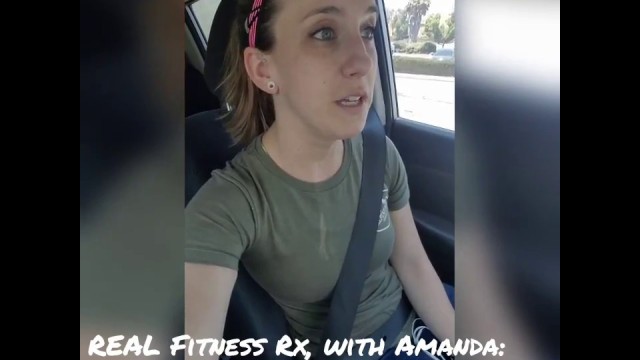 'REAL Fitness Rx:  Vlog #1 with Amanda - Running on the Road Again'