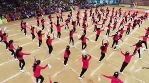 '#ZUMBA , ZUMBA Performance for sports day  by V.I.P School students.'
