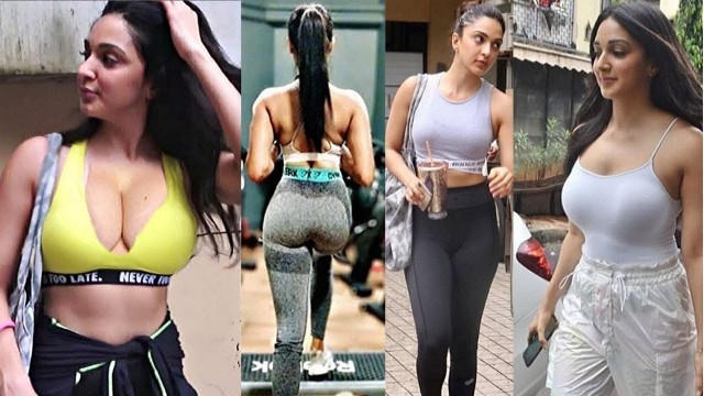 'Kiara Advani Hard Workout Hot Edit Video in GYM 2019|Fitness Regime Tips|Bollywood Celebrity Workout'