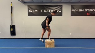 'Fitness Rx Exercise Library: How to do Box Step Ups Correctly!'