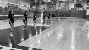 'Fitness Rx works with Cardinal Newman High School\'s Volleyball team'