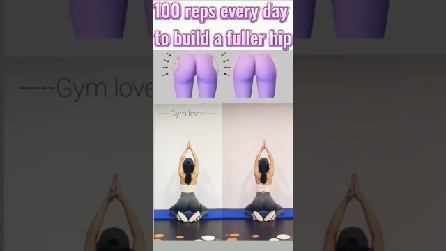 'to build a fuller hips|girl fitness|gym lover girl|women workout #viral #gymlover#shorts #fitness'