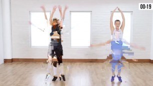 'POPSUGAR Fitness! 5 Minute Standing Flat Belly Workout Class FitSugar'