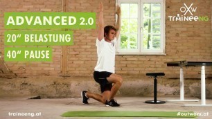 'Functional TRAINEEng 2.0 - Advanced Workout 20/40 - 10 Minuten, 10 Übungen - Woche 4'
