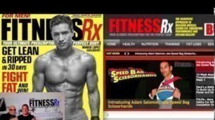 'Speed Bag Scissorhands & Mario Lopez on Fitness RX Radio - Boxing  to saved By the Bell theme song'
