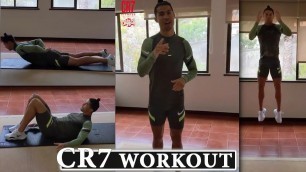 'Cristiano Ronaldo Shows his Workout Routine!'