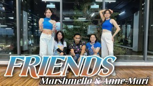 'F.R.I.E.N.D.S | MARSHMELLO & ANNE-MARIE | ZUMBA | FRIENDS | DANCE FITNESS | BY SAM(SANJEEV)'