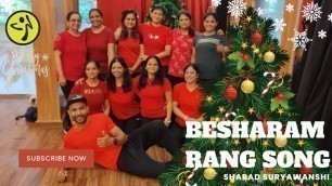 'Besharam Rang Song | Zumba Fitness|Choreography | Dance