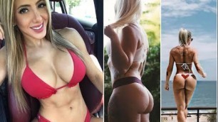 'Model Fitness VALERIA ORSINI workout motivation training booty and abs'