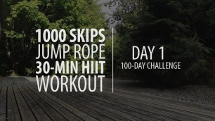 'WORKOUT｜DAY 1｜100 DAY CHALLENGE'