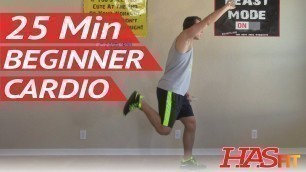 '25 Min Beginner Cardio Workout at Home - Low Impact Cardio Exercises - Easy Aerobic Workouts'