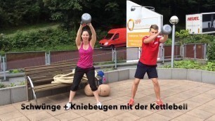 'Functional Workout mit dem Tau,der Kettlebell und dem Medizinball'