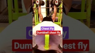 'Chest fly  | Dumbbell fly |  chest fly exercise'