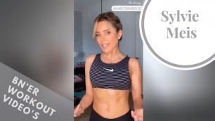 'Sylvie Meis in sexy sports bra (sporty outfit!)'