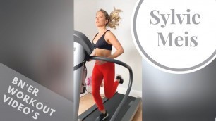 'Sylvie Meis does sexy home workout in her private gym (sexy sporty outfit)'