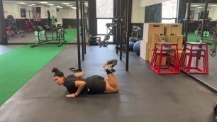 'Fitness Rx Exercise Library: Dumbbell Hamstring Curl'