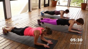 '10 Minute Flat Belly Workout   Class FitSugar   POPSUGAR Fitness'