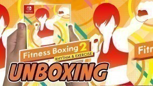 'Fitness Boxing 2:Rhythm & Exercise (Nintendo Switch)  Unboxing'