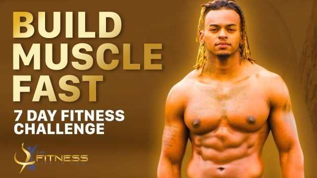 'BUILD MUSCLE FAST | 7 Day Fitness Challenge Day 2: 100 BURPEES!!'