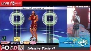 'Fitness Boxing | Defensive combo #1 | Nintendo Switch'