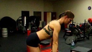 'Fitness Tips with Chrissy Zmijewski: Romanian Deadlift'