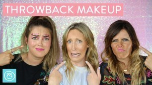 'Throwback Makeup | Wake Up To Makeup | Benefit Cosmetics & Channel Mum'