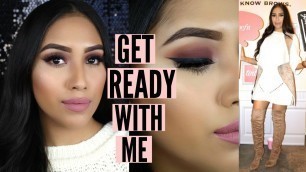 'GET READY WITH ME: MAKEUP & OUTFIT | BENEFIT COSMETICS EVENT'