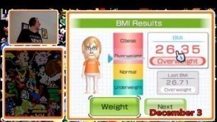 'Wii Fit - Tracking My Weight Loss'