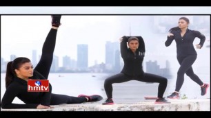 'Aishwarya Rai\'s Workout Secrets Revealed in new Jazbaa Stills | HMTV'