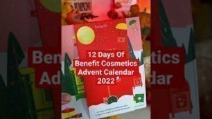 '12 Days Of Benefit Cosmetics Advent Calendar 2022'