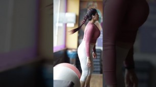 'Bold and gorgeous indian girl workout in gym || hot indian fitness girl || #indianmodel #model'