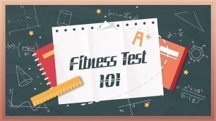 'Fitness Test Scoring Part 1'