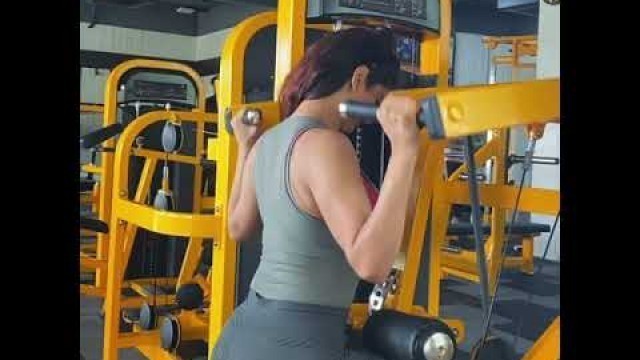 'Hot Indian Fitness Model In gym workout #shorts #Gym #gymmotivation'