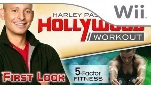 'Harley Pasternak\'s Hollywood Workout - First Look [Wii]'
