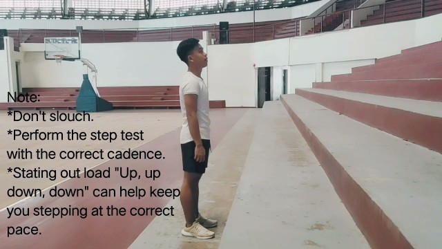 'Cardiorespiratory Endurance: 3-Minute Step Test'