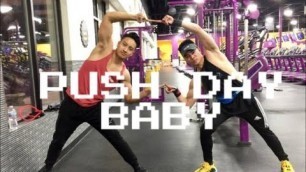 'BEGINNER: PUSH WORKOUT AT PLANET FITNESS & TIPS'