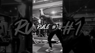 'Rule #1 #bodybuilding #fitness #workout #body #andrewtate #viral #video #diet #instagram #india'
