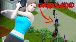 'Wii Fit Trainer is OVERPOWERED in Project Zomboid'