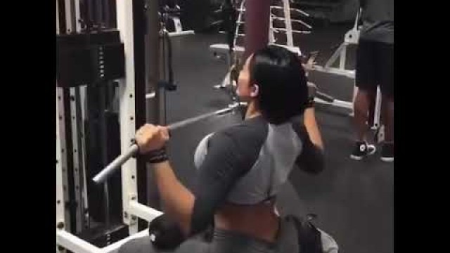 'sumeeta sahni Back workout at gym   Sumeeta Sahni   Indian fitness model'